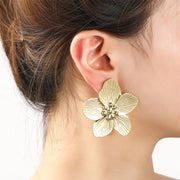 Oorbel Full Flower Stud - 14K E4929-2