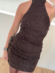 Dress 15855 sparkle Bruin
