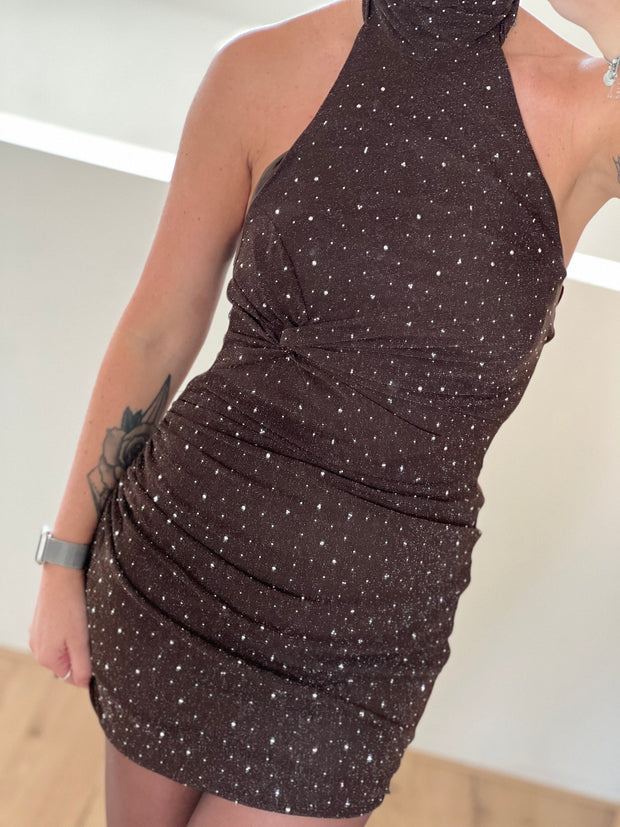 Dress 15855 sparkle Bruin