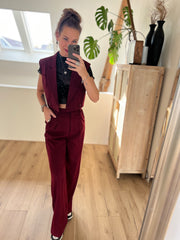 Pantalon Vie P952 Bordeaux