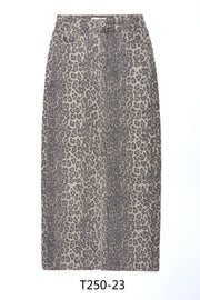 Skirt leopard T250-23
