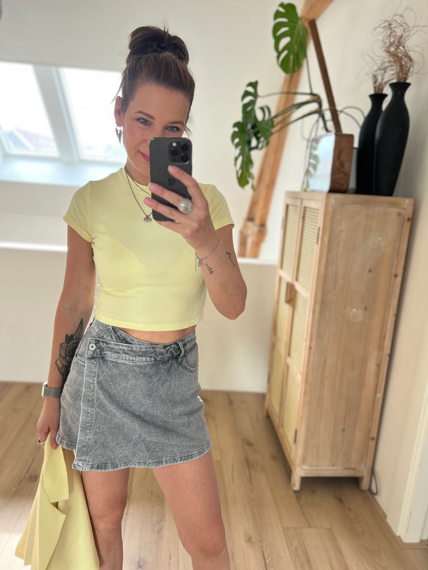Skort Denim Y3332-2 Grijs