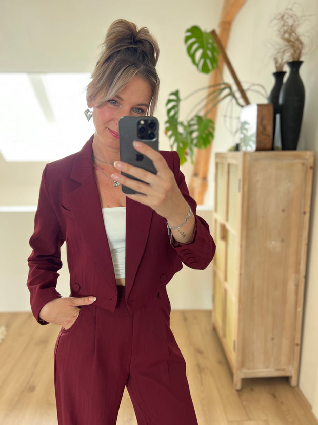 Blazer Vie V314 Bordeaux