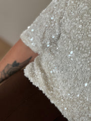 Top sequin wit 9820