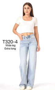 Tall jeans T320-4 straight stretch