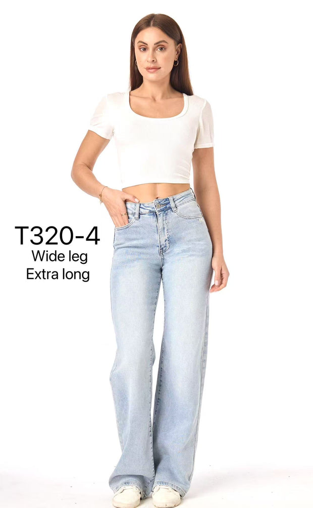 Tall jeans T320-4 straight stretch