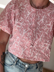 Top/jacket CY4958 roze