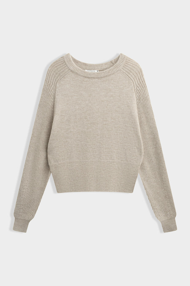 Trui LA2582 taupe
