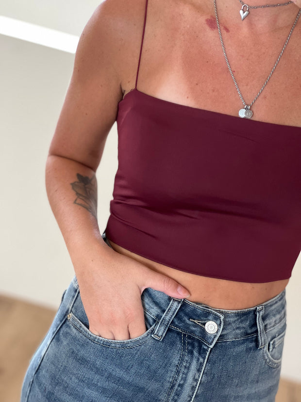 Top bandeau 5009 Bordeaux
