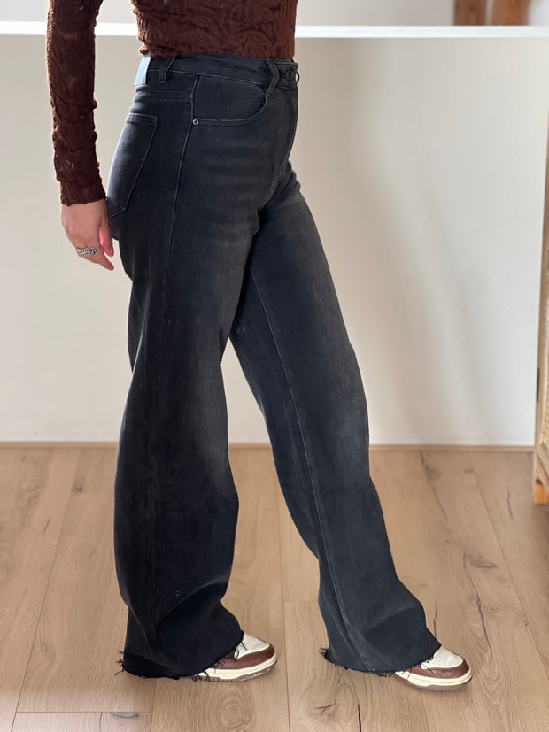 Jeans T6286-2 Loose straight stretch