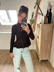 Top Peplum Hearts 61931