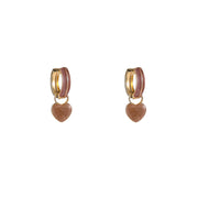 Heart Hoop - Brown E55029-2