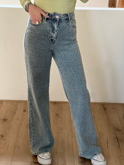 Straight jeans T381-1