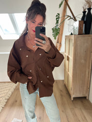 Blouse hearts CY5279 Bruin