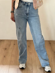 Jeans straight H878-6