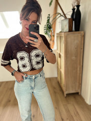 Shirt baseball lace Bruin