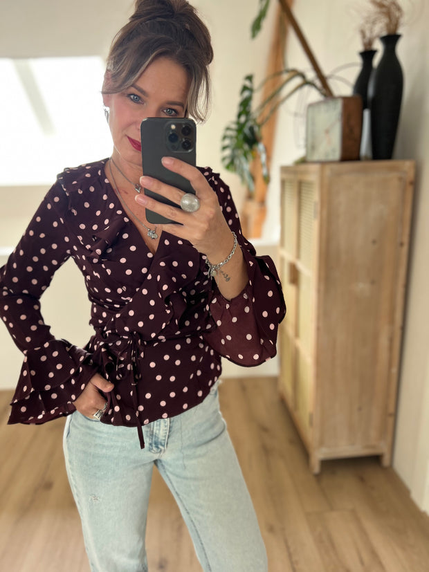 Blouse dotted
