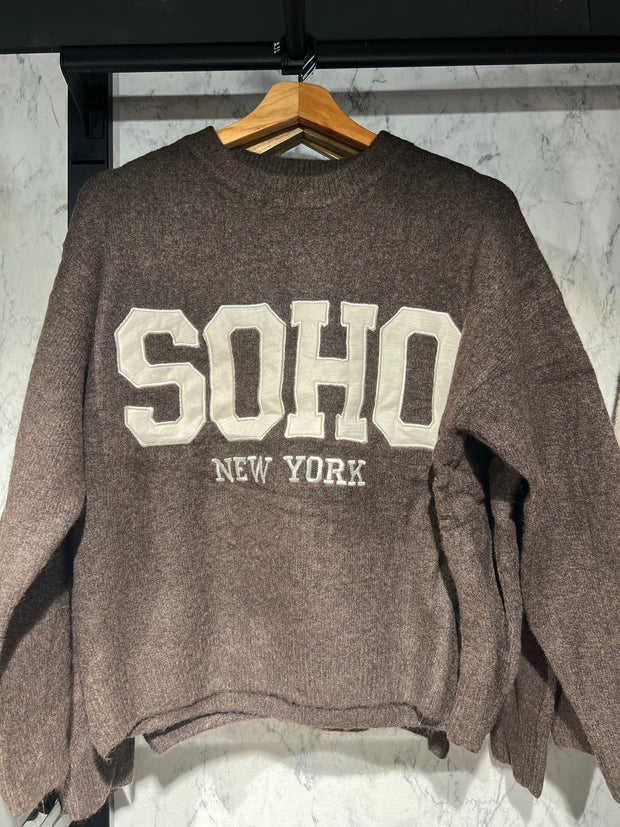 Trui SOHO AM708 Bruin