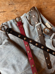 Riem Hearts Leatherlook Bordeaux