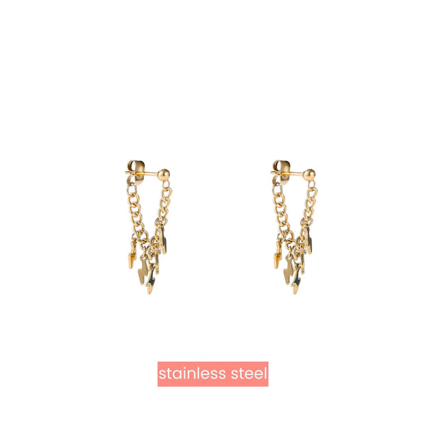 Oorbel Lightning Garland Earring - 14K E4823-2