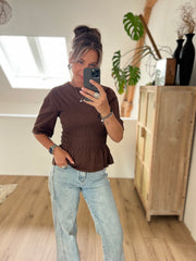 T-shirt 3337 Elastic Bruin