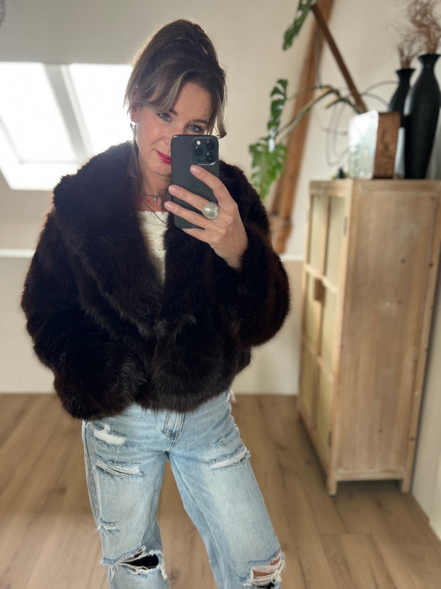 Jacket fake fur LM1299