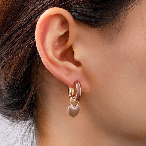 Heart Hoop - Brown E55029-2