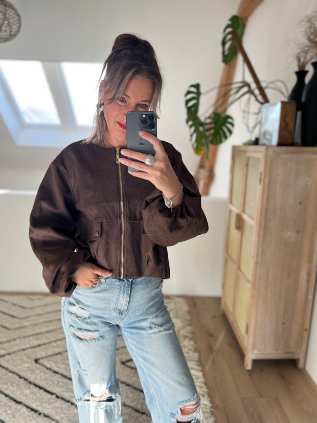 Jacket 01232 Suedelook