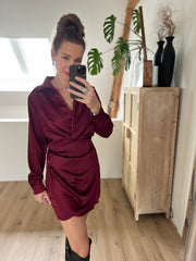 Dress M285 Bordeaux