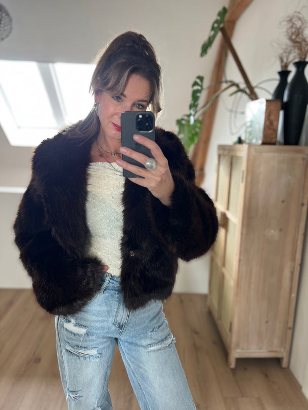 Jacket fake fur LM1299