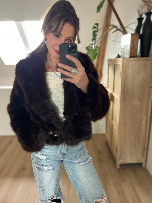 Jacket fake fur LM1299