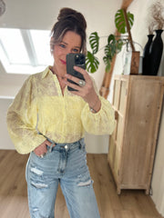Blouse H3833 Geel