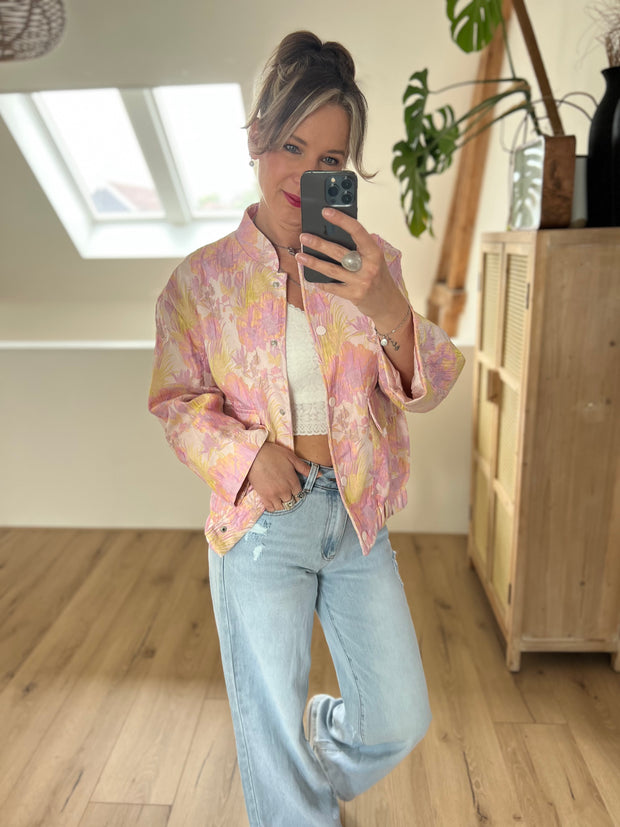 Jacket floral H3992