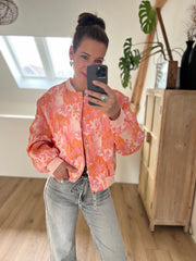 Jacket CY5003A Oranje-roze