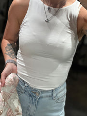Top perfect basic 9633 Wit
