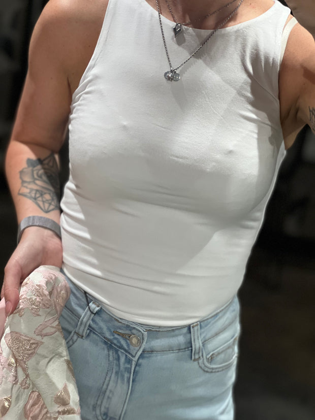 Top perfect basic 9633 Wit