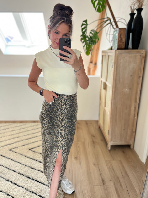 Skirt leopard T250-23