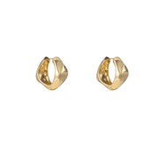 Facetted Hoop - 14K E55059-2