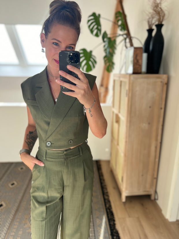 Gilet Vie V278 Groen