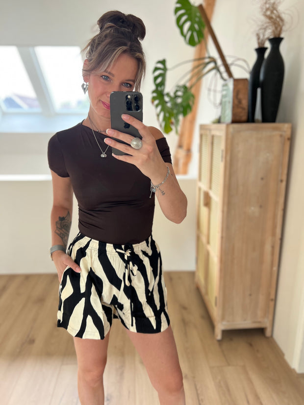 Short 15656 Zebra
