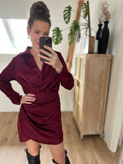 Dress M285 Bordeaux