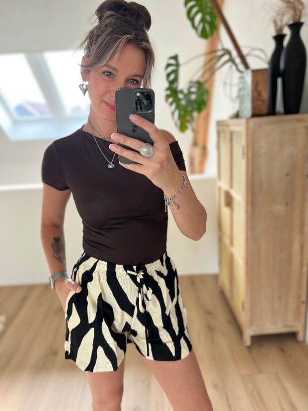 Short 15656 Zebra