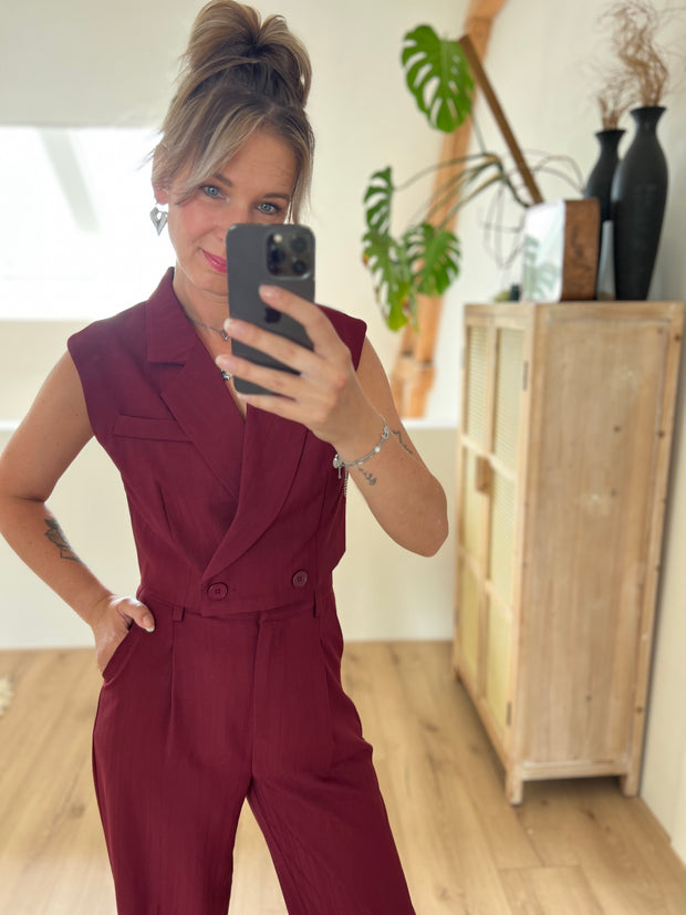 Gilet Vie V278 Bordeaux