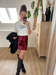 Skirt party Bordeaux H3123