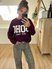 Trui SOHO AM708 Bordeaux