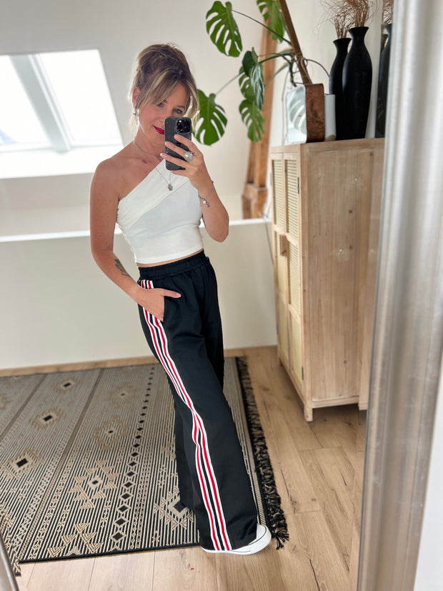 Broek Stripe 5893 Zwart