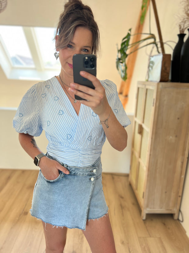 Skort Denim T8724-5