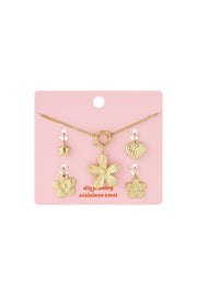 Bloemen ketting DIY 1468