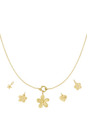 Bloemen ketting DIY 1468